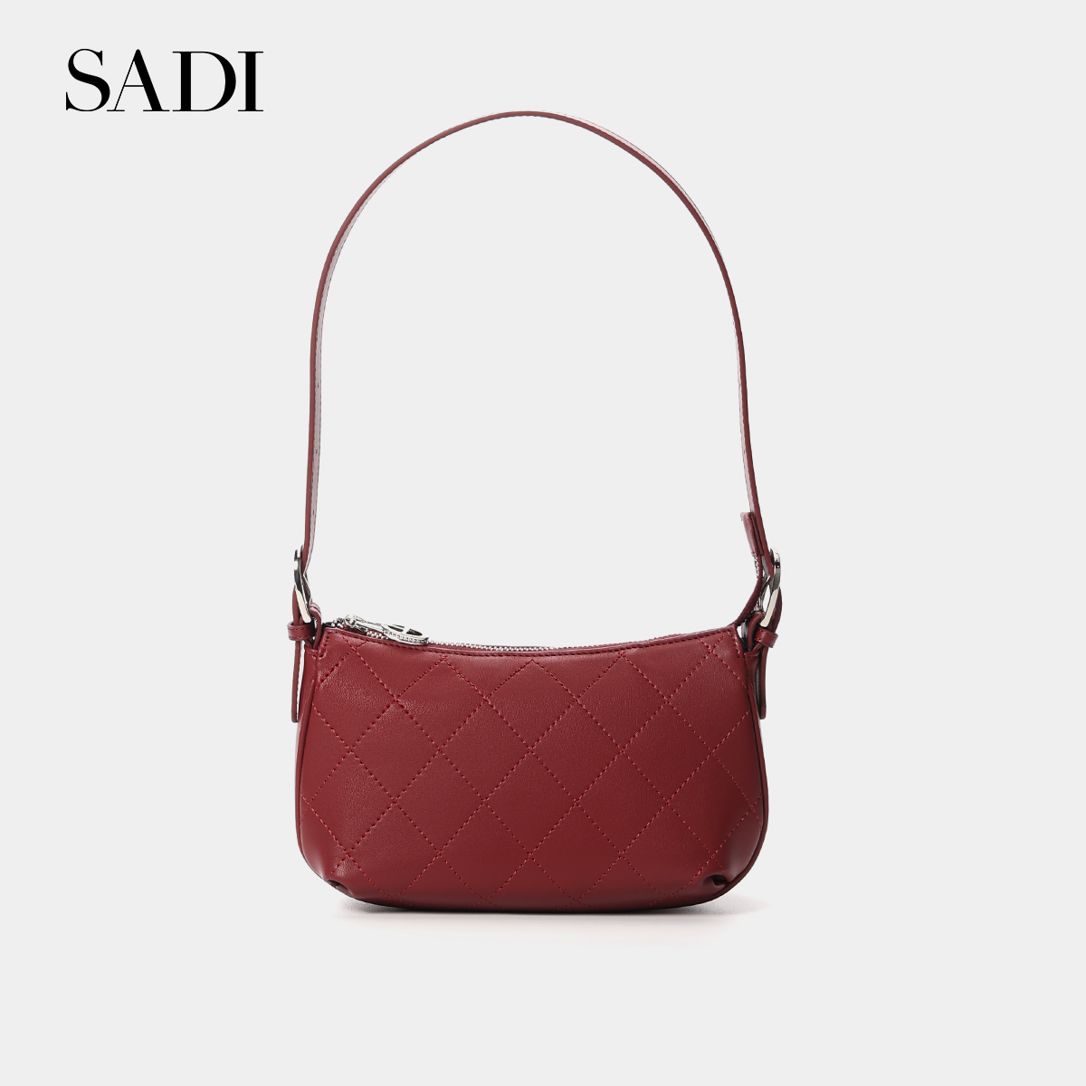 SADI萨迪单肩斜挎包牛剖层皮革