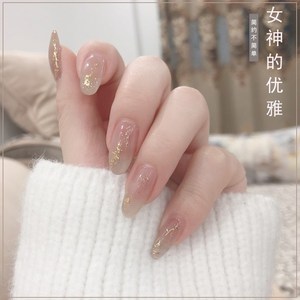 可莓儿美甲2020年新款冰透果冻灰色甲油胶奶茶裸流行色网红指甲胶