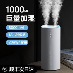 无 几素加湿器小型办公室桌面卧室宿舍学生家用室内孕妇婴儿便携式