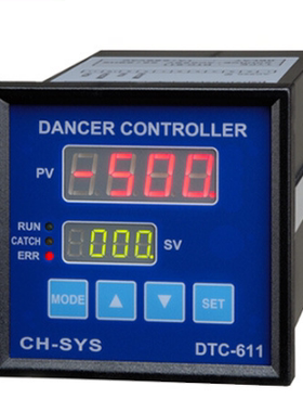 台湾企宏数位动力卷取放料高速张力变位控制器DTC-611控制传感器