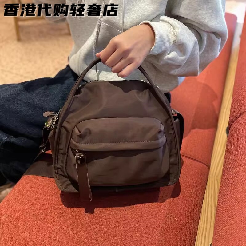 法国ZAMP高级感轻便手提包减负休闲轻奢女士斜挎包日常外出小拎包