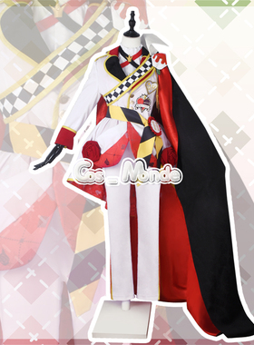 迪士尼扭曲仙境cos服 爱丽丝梦游仙境 红心寮寮服 Riddle