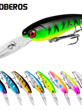 PRO BEROS米诺塑料硬饵9cm/7.28g路亚仿生饵翘嘴通吃饵DXM006.2