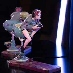 末那末匠 大畠雅人 东京电玩少女手办 游戏少女 艺术家版雕像模型