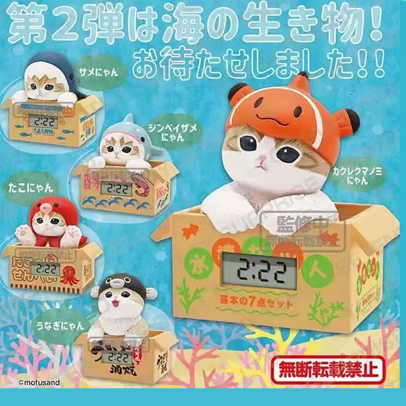 日本正版奇譚貓福珊迪時鐘款