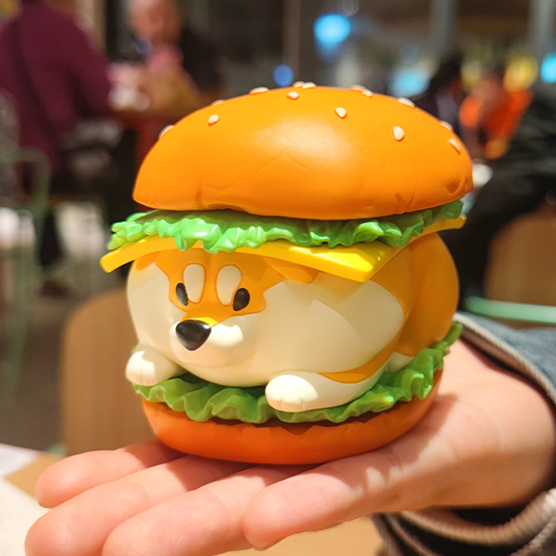 至尊快餐系列汉堡冰淇淋鸡块手办