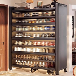 入室钢制鞋柜自由组合现代特价家用进入客厅拆装进口电梯储物柜