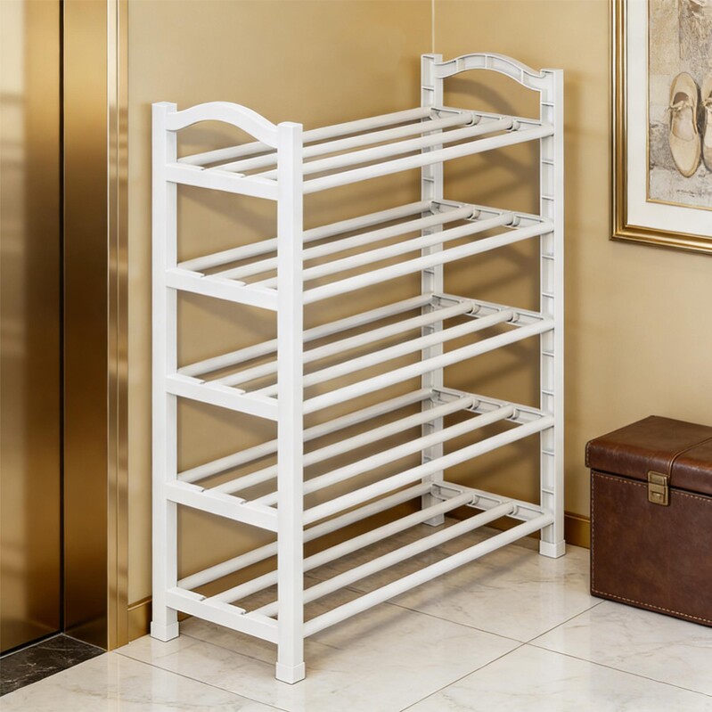 家里鞋架子60cm长2026爆款新款80厘米靠墙特价租房门外5层鞋柜