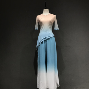 胶州秧歌舞蹈服上衣艺考剧目服形体古典舞练功服民族民间舞演出服