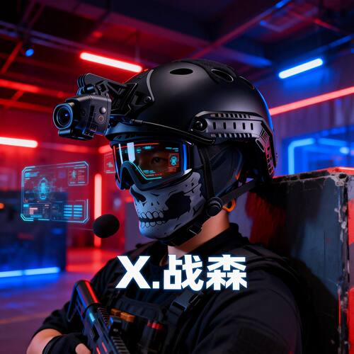 战术头盔运动相机支架套装CS录像拍摄大疆影石gopro骑行转接装备