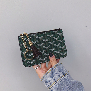 超薄简约日韩版复古卡包小巧小款小众卡包女二合一零钱包设计个性