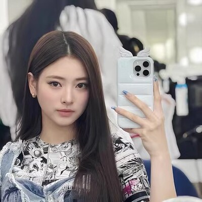 天使翅膀韩团同款pu皮革防摔ins