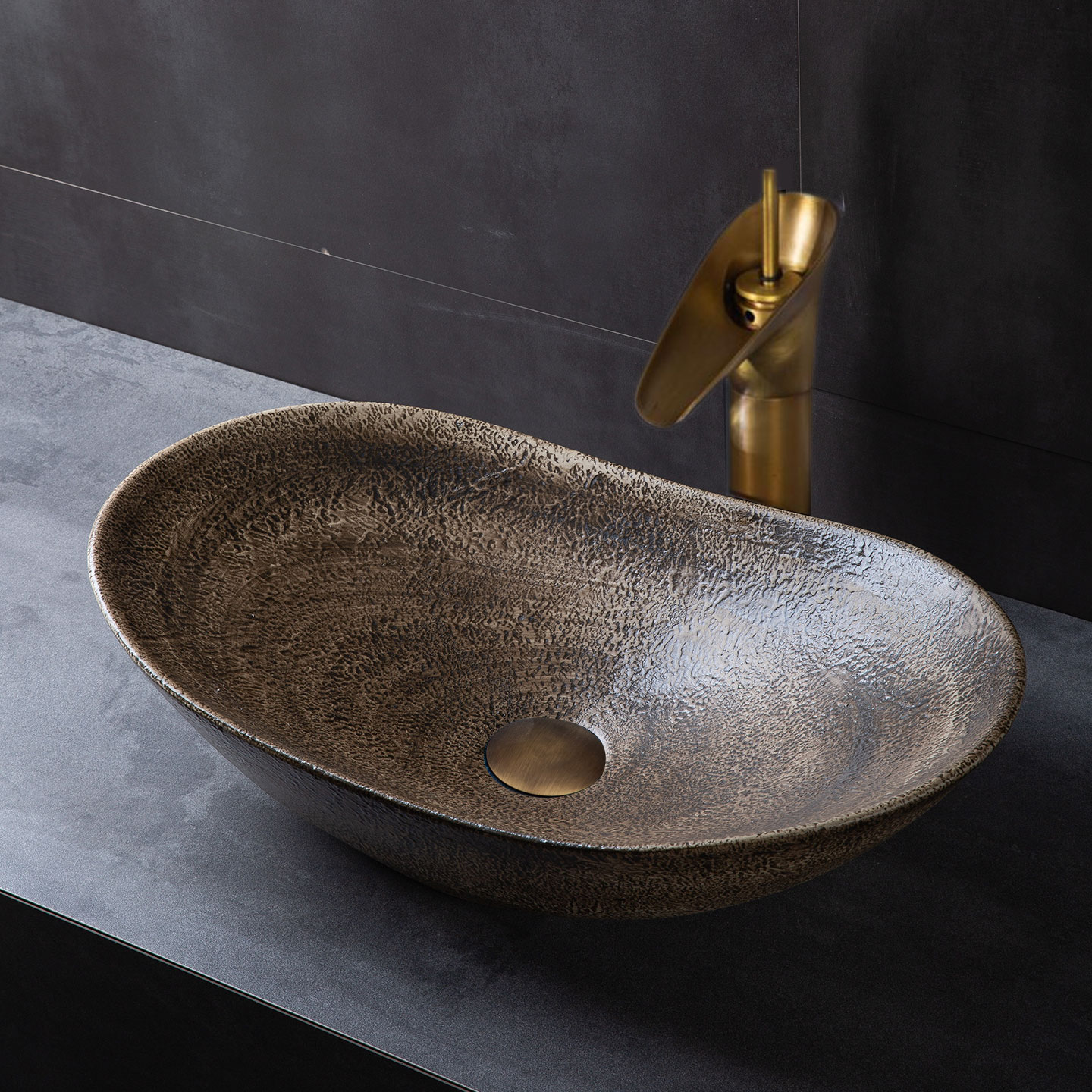 复古台上盆户外庭院洗手盆