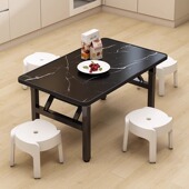 矮桌折叠长方形餐桌出租屋宿舍吃饭桌子简易街边户外摆摊桌小地桌