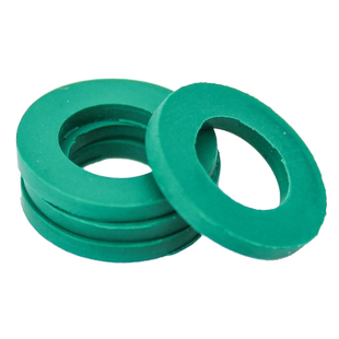欧凌 氟胶FKM垫片螺丝用防水耐压耐磨耐温减震缓冲平垫圈M2-M16