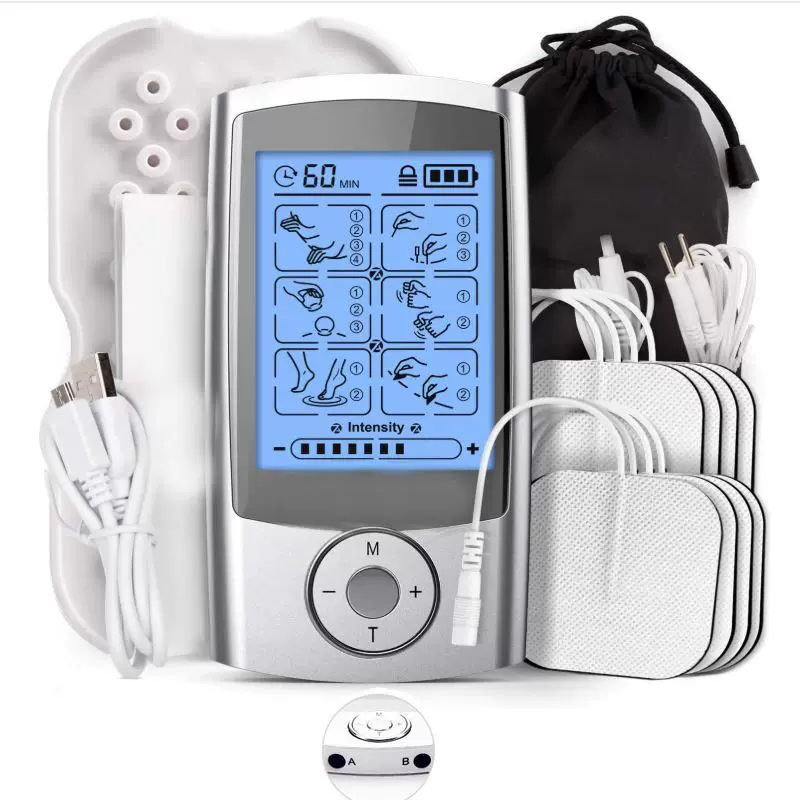 TENS7000 AUVON Dual Channel Physiotherapy Device for Pain Relief EMS Muscle Stimulator Facial