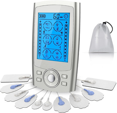 Belifu Dual Channel TENS EMS Unit 24 Modes Muscle Stimulator