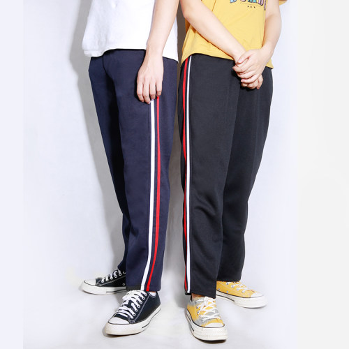 包邮初高中红白藏蓝黑色校服裤子