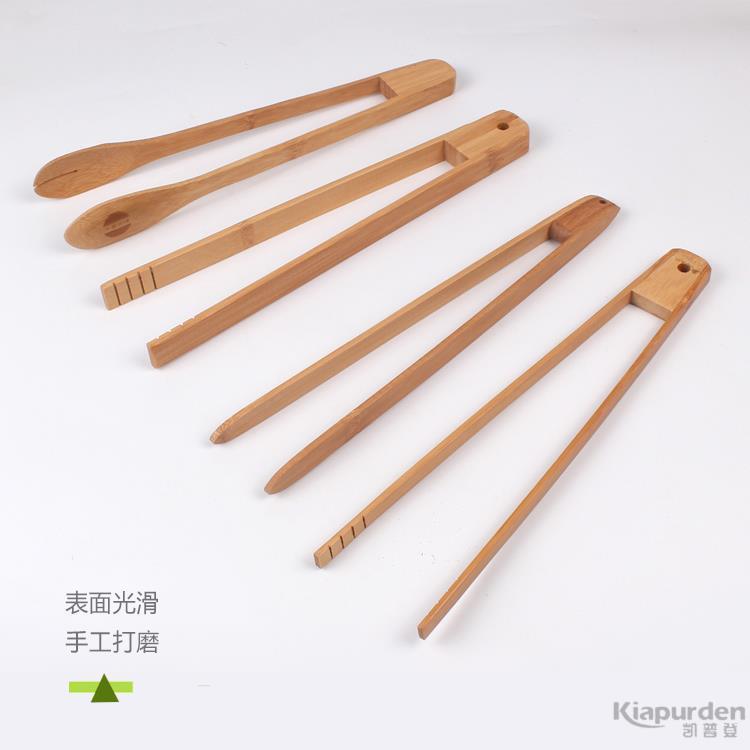 加长木食品夹子30lCM厨房坛子木质菜夹油炸竹夹子家用木泡菜专用
