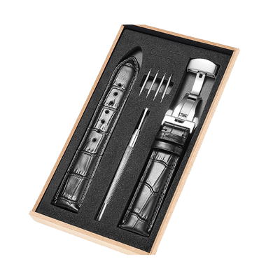 适配积家手表带月相大师真皮表带