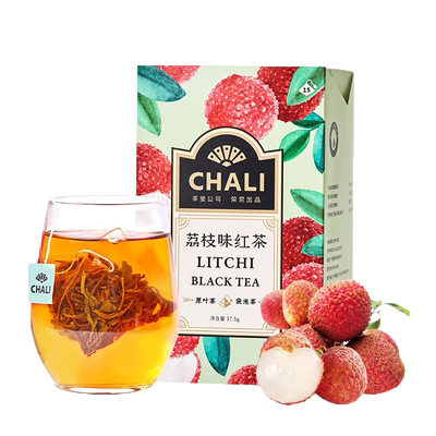 chali茶里荔枝红茶袋泡茶茶包