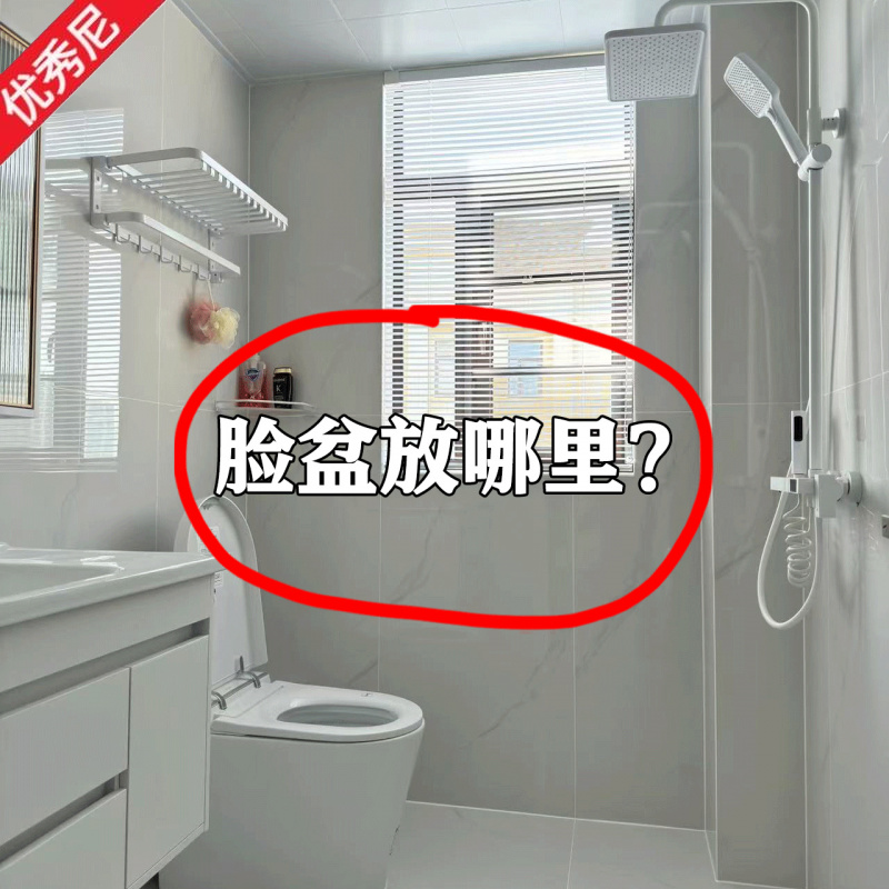 吸盘脸盆架钩子浴室卫生间脸盆挂钩收纳架多用途免打孔铁艺置物架