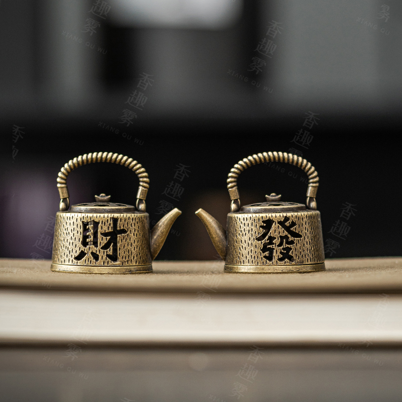 中式沉香塔香盘香禅意茶道香薰炉