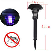 养殖场灭蚊灯太阳能户外灭蚊灯防水庭院花园鱼塘别墅养殖场驱蚊灯
