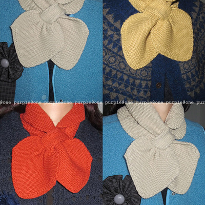 one purple|10.20New秋冬韩系百搭交叉保暖围巾复古简约纯色围脖