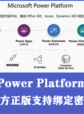 Power Platform账号/BI /Apps/Automate/VirtualAgent组件账户