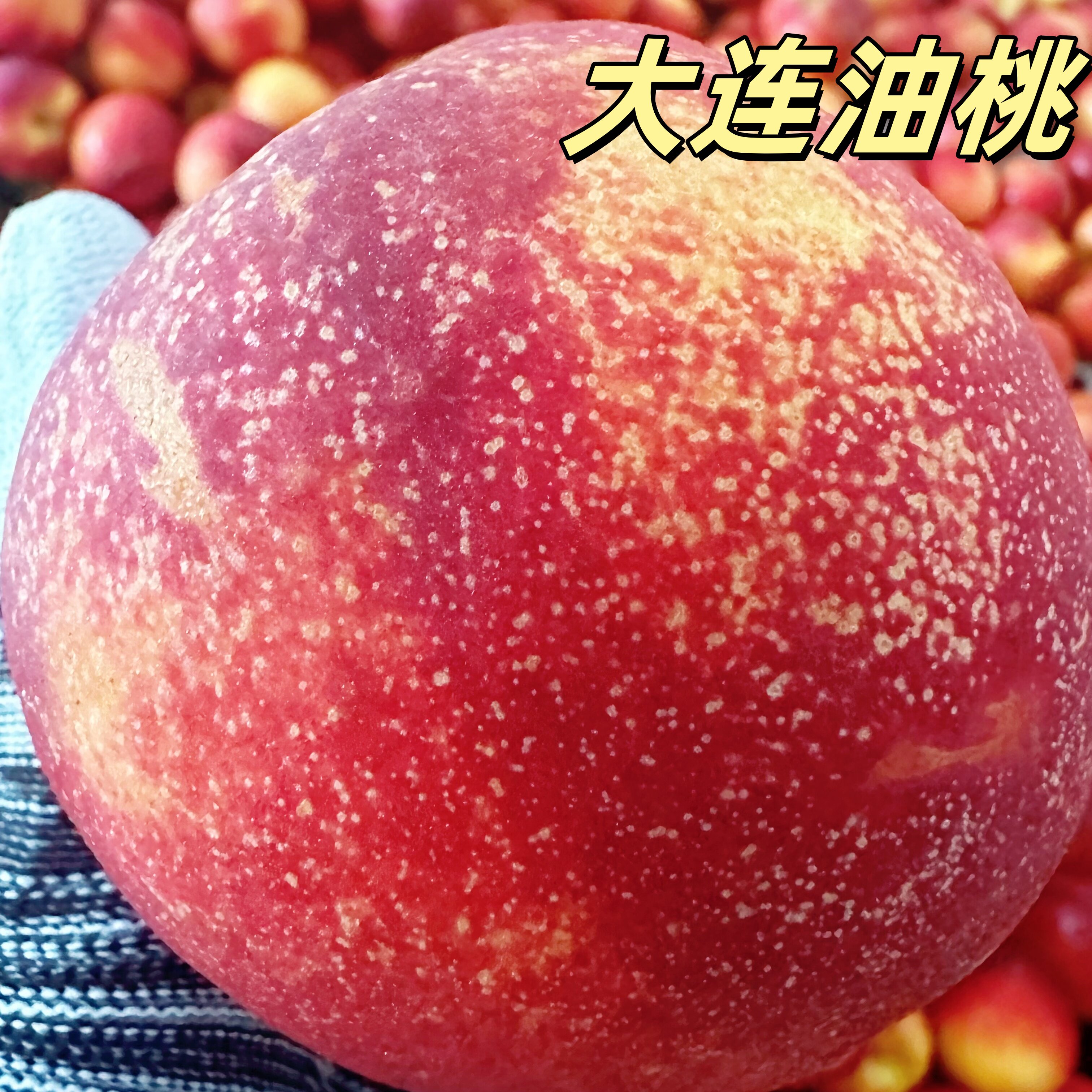 大连红油桃丑桃当季新鲜黄心甜桃子应季水果