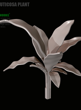 1/35 树脂兵人模型场景配件 3棵植物树 YFWW-2245/3D