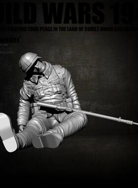 1/35 YUFAN原创正版 二战欧洲兵人  树脂手办 兵人白模 YFWW-2180