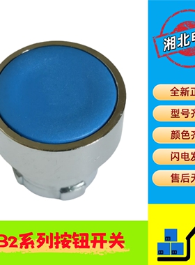 XB2系列按钮开关 XB2-BA61C 单头部 ZB2-BA6C 蓝色复位按钮开关