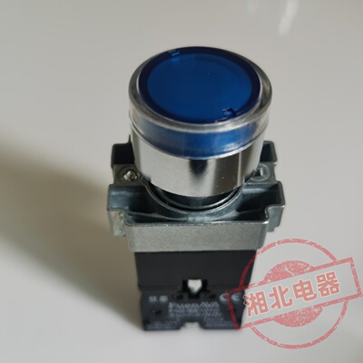 XB2-BW36B1C蓝色带灯复位按钮