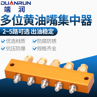 多位黄油嘴加长接头集中打黄油器一对一注油挖机油脂润滑集合改装