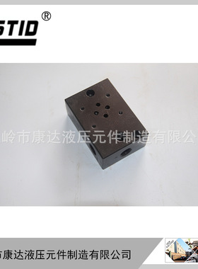 油路块02+1W 02+2W 02+3W 02+4W 02+5W配6通径电磁阀DSG-02阀块