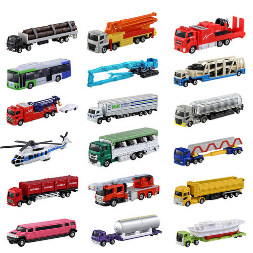 正版多美卡TOMY加长款豪车悍马凯迪拉克吊车国行正品模型汽车玩具