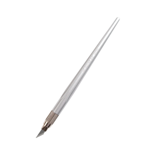 日本进口NT CUTTER D-400GP金属笔刀橡皮章手账纸雕刻纸剪纸雕刻刀小学生专用手工工具30°度45°度刀片