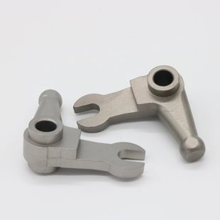 厂家粉末冶金不锈钢SMC机械气动手指气缸配件MHZ2-40d拨叉