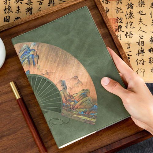 A5软皮笔记本子+定制logo