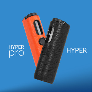 适用GLO HYPER PRO保护套荔枝纹GLO皮套硬壳glo hyperpro防摔配件