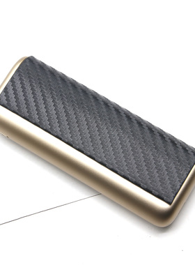 适用iqo七代PRIME碳纤纹磁吸替换盖6代配件六代4.0旗舰款装饰皮革