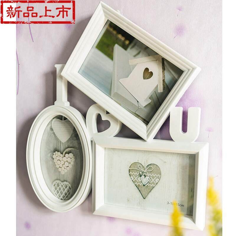 三框创意组合相框连体心形相架影楼像框6寸4寸爱心结婚礼a 三框爱|msdalam kategori Aksesori rumah, photo Frame/Frame - dari Buy2taobao.com untuk memberikan perkhidmatan ejen Taobao profesional membeli