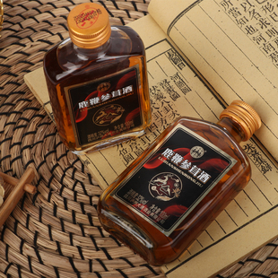 鹿鞭酒4瓶 性用酒鹿鞭參茸酒正品 100ml整箱32度大滋補養(yǎng)生酒男士