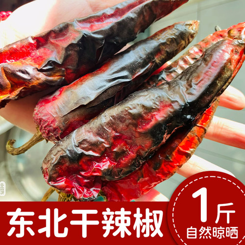 东北农村笨辣椒新烧红辣椒