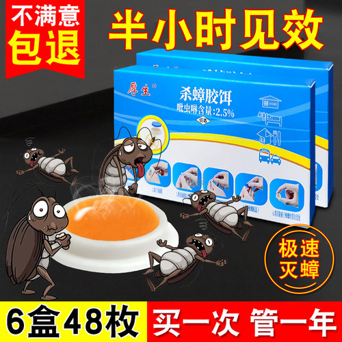 【品牌推荐】2024速杀蟑螂药家用