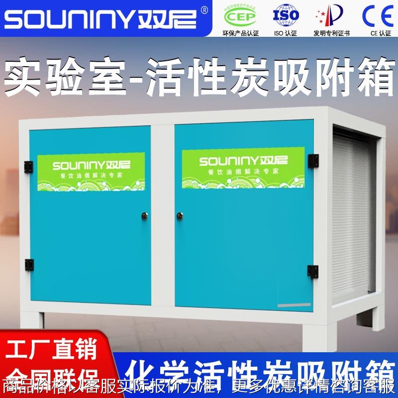活性炭吸附箱 实验室净化处理装置 甲醛废气处理干式过滤箱净化器
