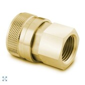 世伟洛克B 4in.内螺纹 4PF黄铜全流量快速接头本体1.7Cv1 QF4