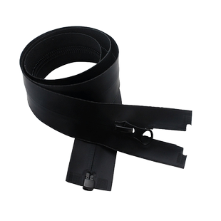 3号尼龙反装反面拉链 单开黑色白色加厚羽绒服外套用拉链条单头